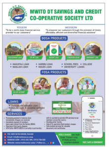 Mwito DT savings and credit co-operative society